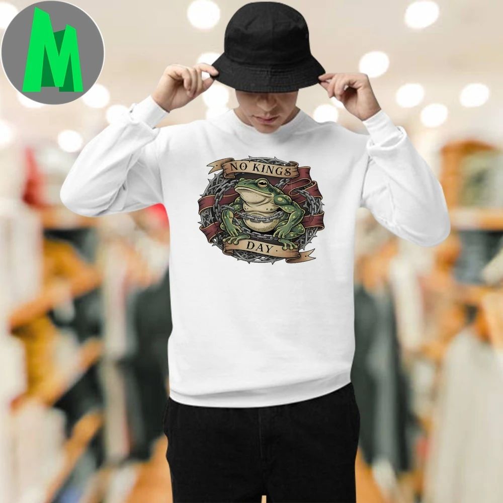 No Kings Day Portland Frog Protest Shirt Unisex