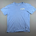 Billabong Sun Faded Blue Graphic Surf Skate Streetwear Men's Small Unisex