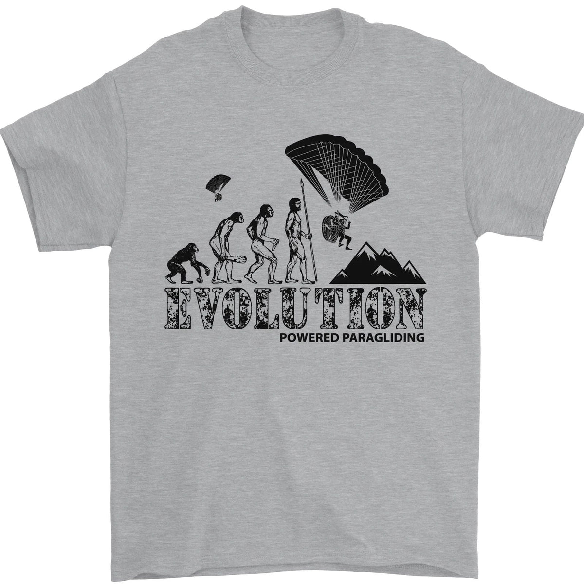 Powered Paragliding Evolution Paraglider Mens 100% Cotton Unisex