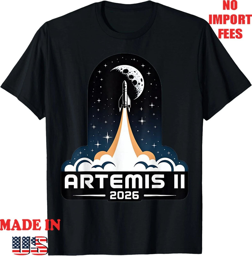 Artemis II Launch to The Moon 2026 , Kid ADult ,Gildan Tee Unisex