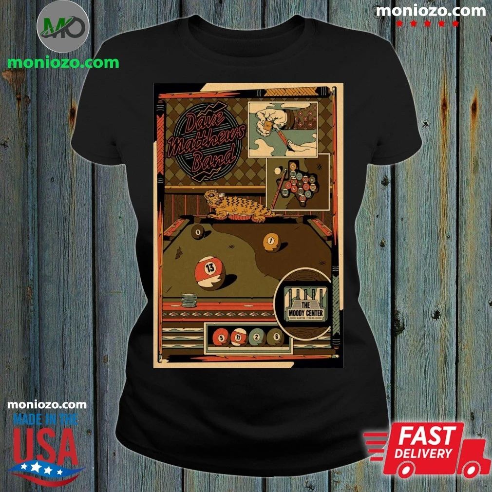 Original Dave Matthews Band Moody Center ATX May 11, 2026 Poster Shirt Unisex