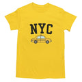 Kids Tee NY Taxi Tee Yellow Cab Design New York City Shirt Youth Boys Unisex