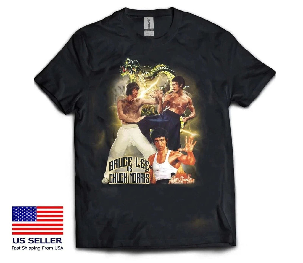 Chuck Norris Bruce Lee Tribute Unisex 1940-2026 , FAST SHIP Unisex