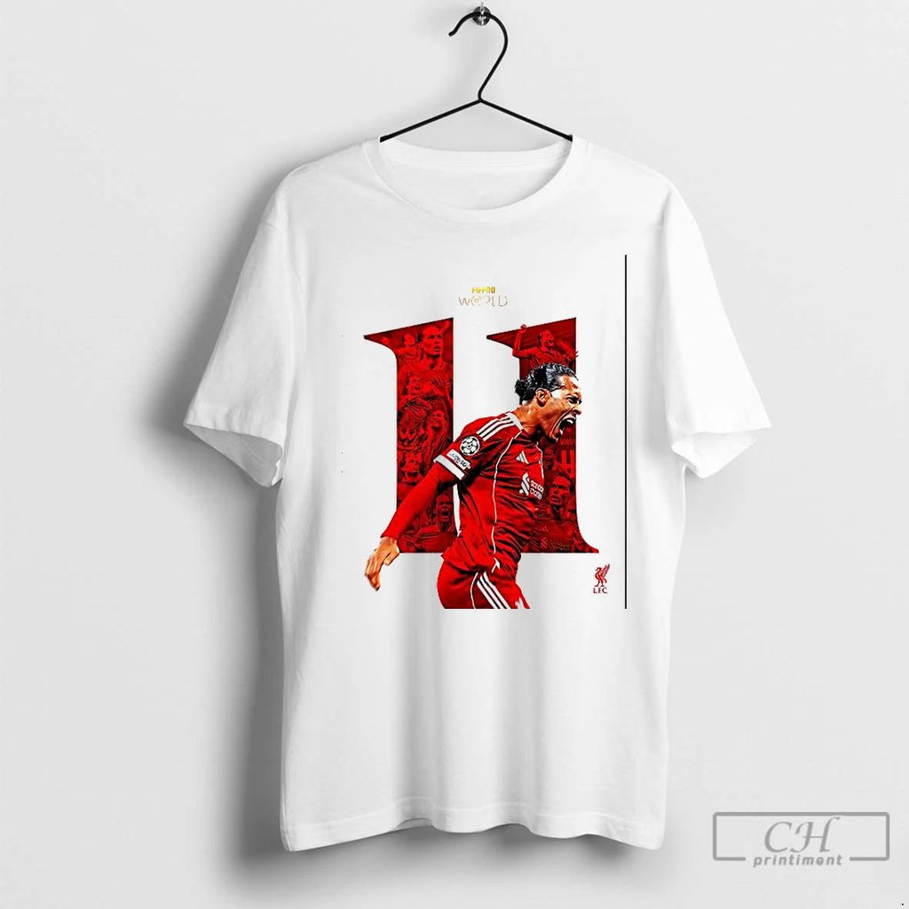 Premium Virgil Van Dijk Liverpool Fifpro World 11 Unisex