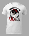 There's Some Hos in This House Funny Santa Claus Christmas Unisex Tee Unisex