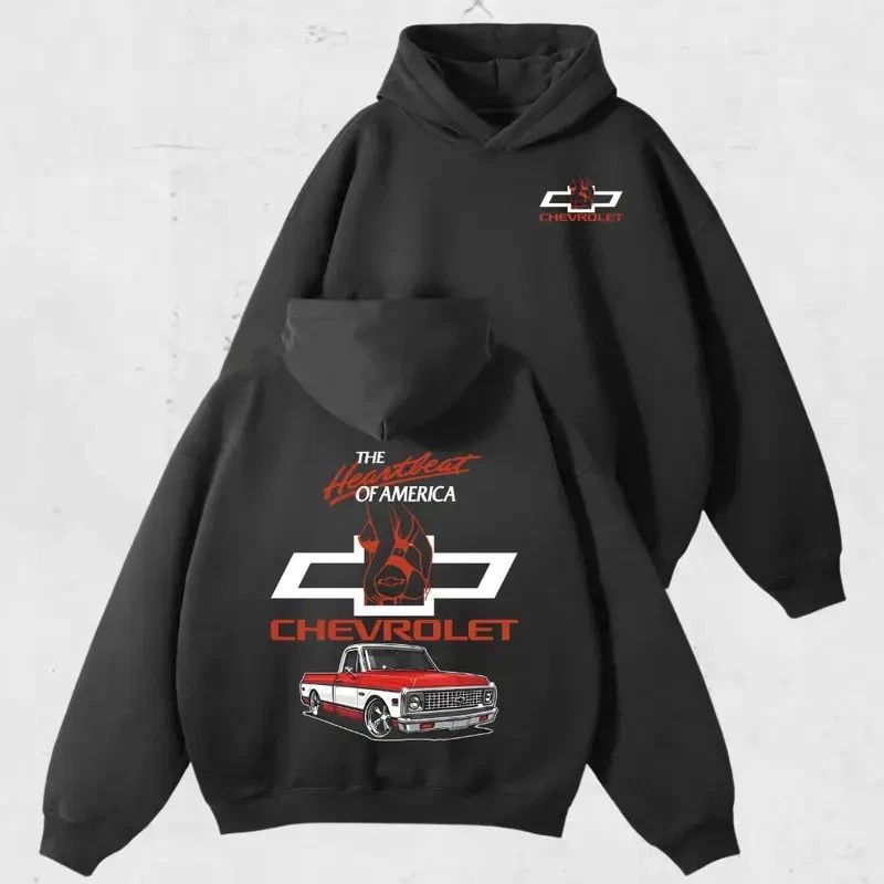 Chevrolet Heartbeat of America – Classic Pickup Graphic, Retro Chevy Unisex