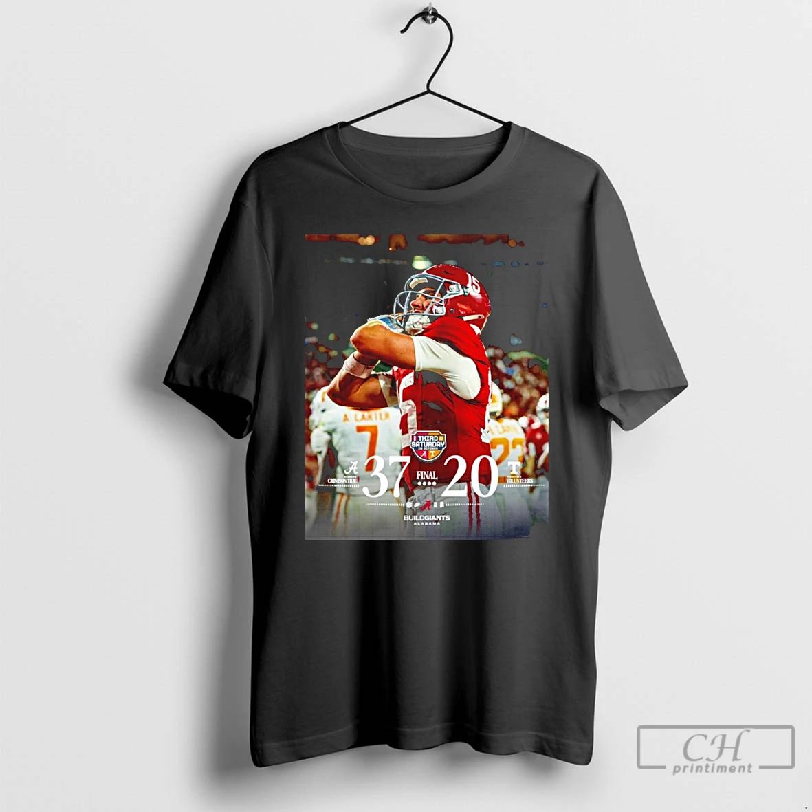 Classic Alabama Vs Tennessee Third Saturday Final 37 20 Score T Shirts Unisex