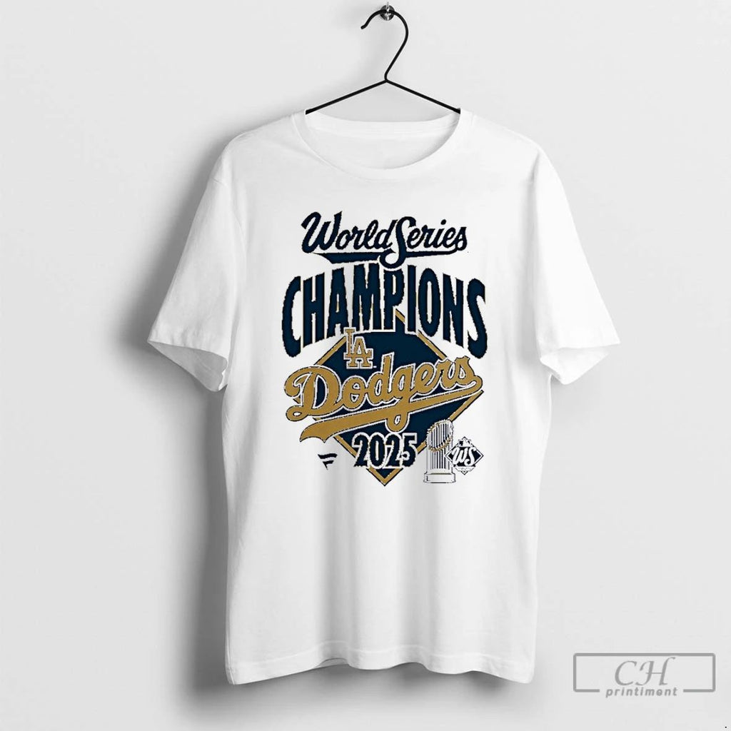 Premium Los Angeles Dodgers 2025 World Series Champions Locker Room T Shirts Unisex