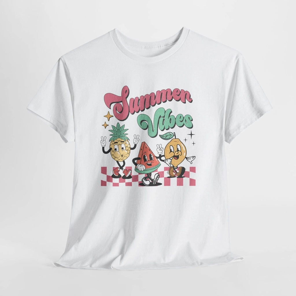 Summer Vibes Fruit Characters | Retro Skateboard Unisex