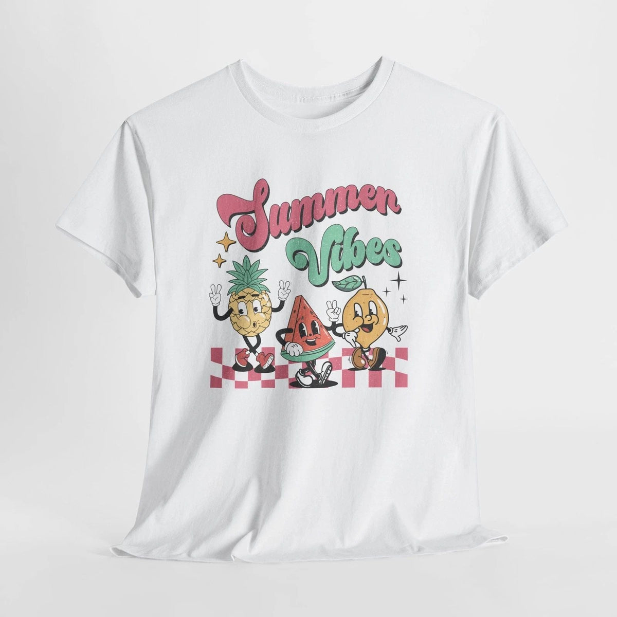 Summer Vibes Fruit Characters | Retro Skateboard Unisex