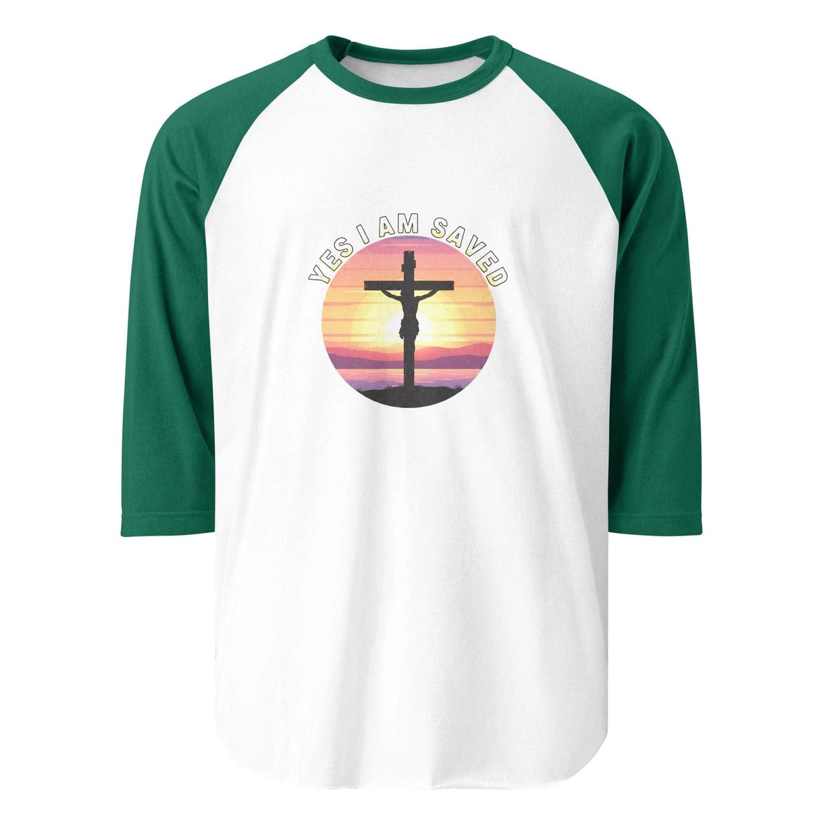 3/4 sleeve raglan shirt Unisex