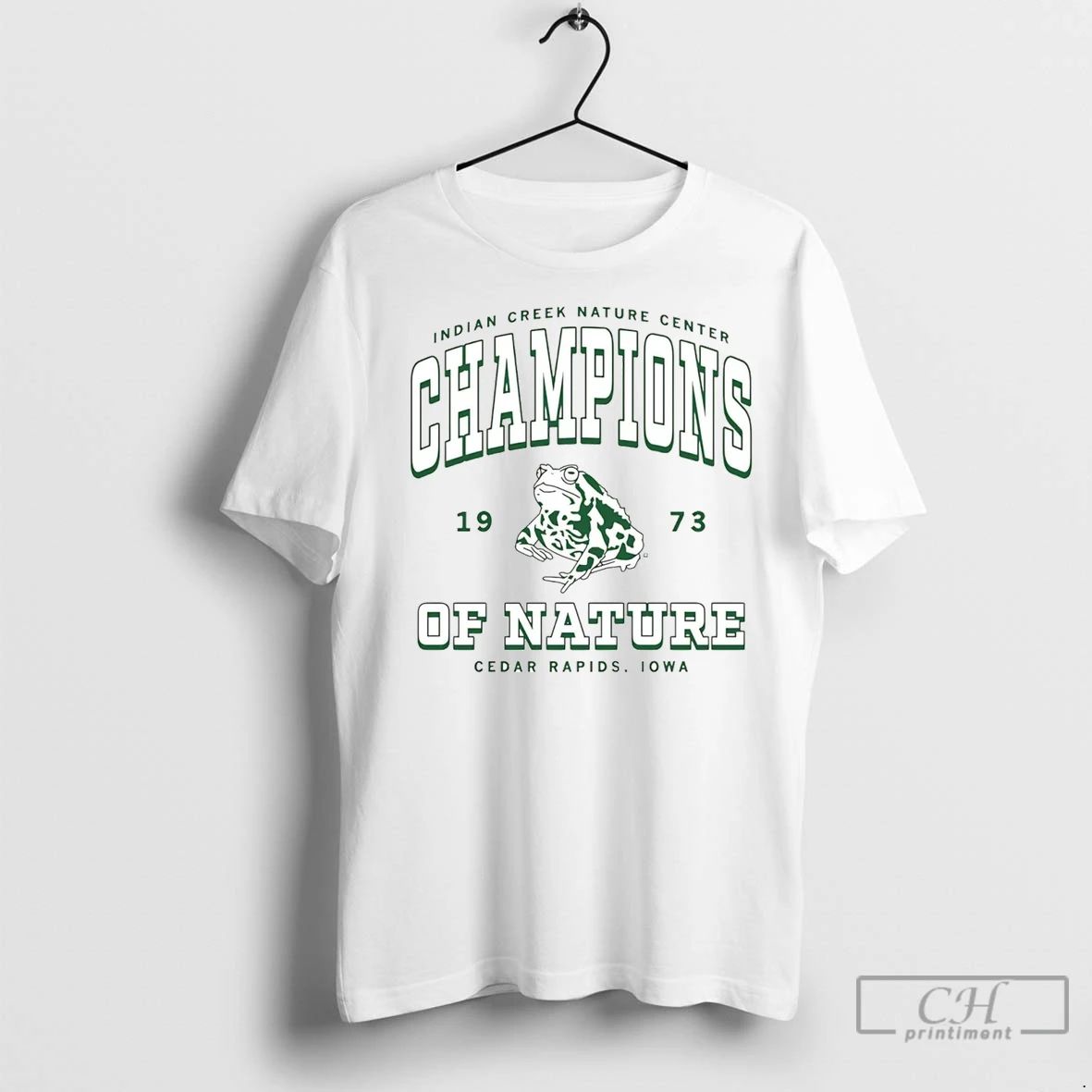 Premium Indian Creek Nature Center Champions Of Nature 1973 Unisex