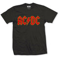 Official AC/DC Red Logo Black Unisex