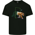 A SCI-FI Tiger Mens Cotton Tee Top Unisex