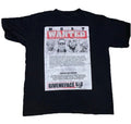 Y2K GiveMeFace Most Wanted Rappers T Shirt Hip Hop Streetwear 2XL Oversized Unisex