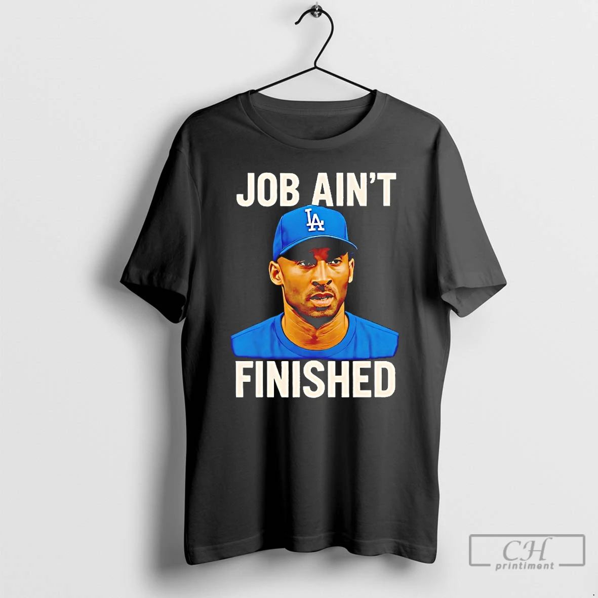 Classic Kobe Bryant Job Aint Finished T Shirts Unisex
