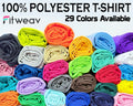 Polyester Blank Shirt | 100% polyester Fitweav | Super Soft Sub Unisex