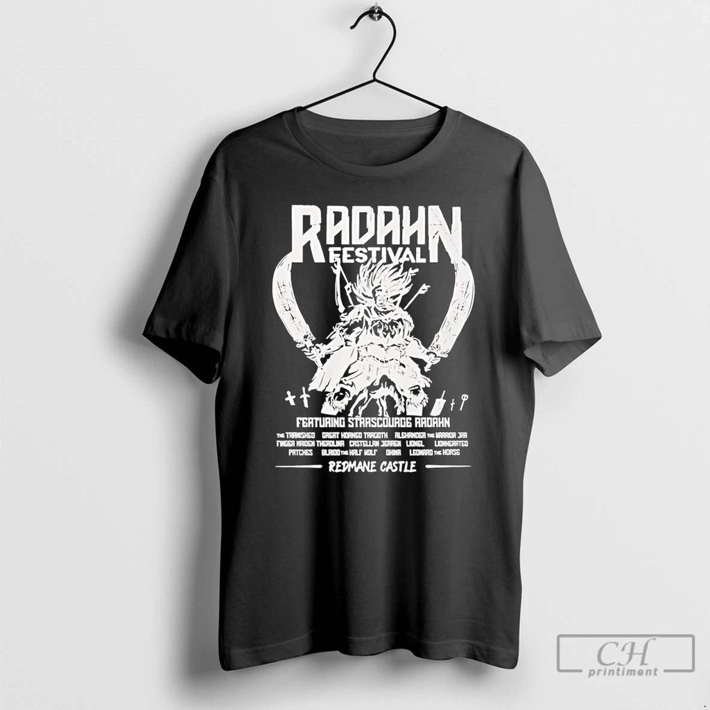 Classic Radahn Festival Featuring Staascouage Aaoahn Redmane Castle T Shirts Unisex
