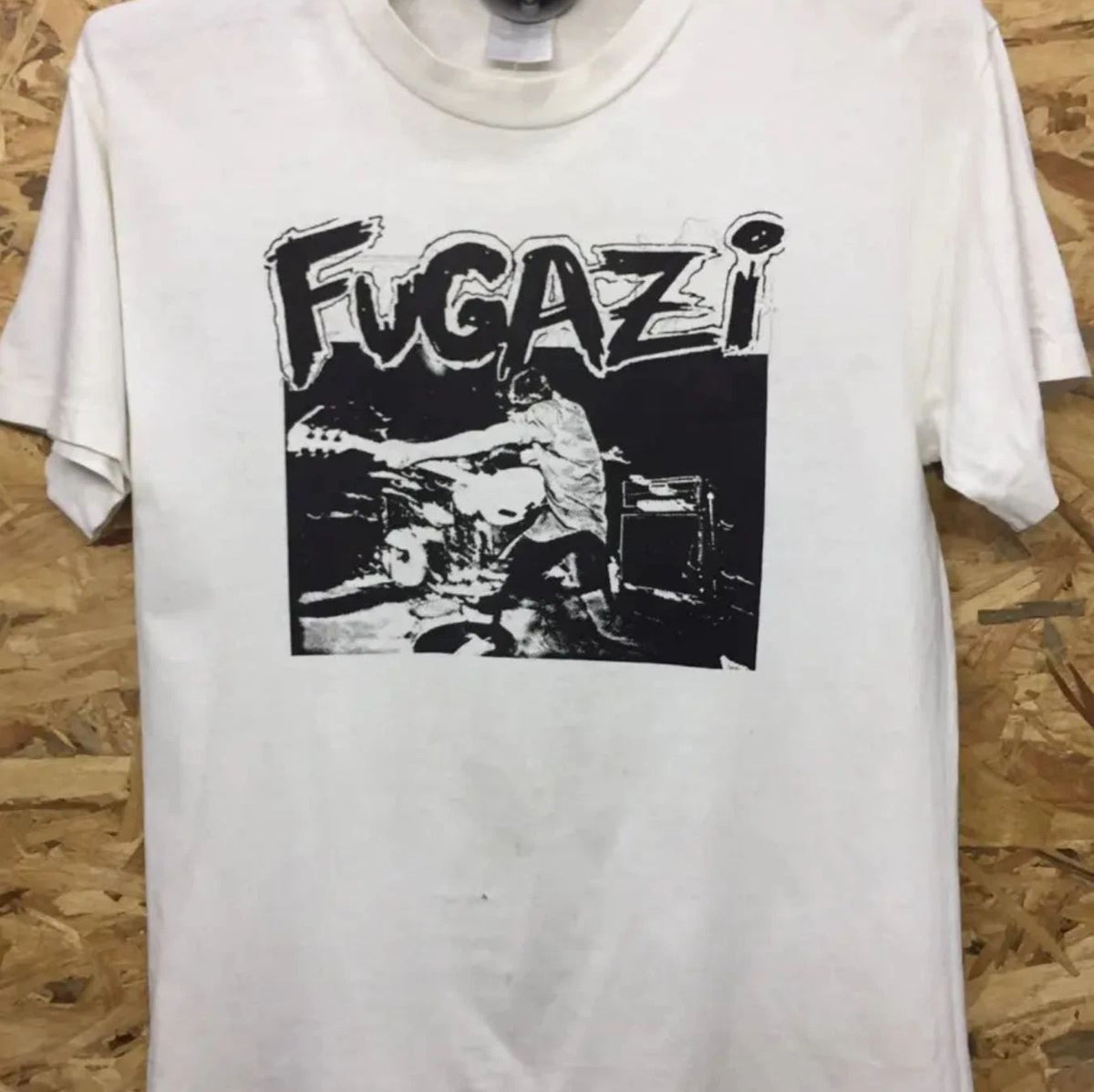 Vintage 80s Original Fugazi Band T shirt, Music Style Shirt Unisex Cotton Unisex