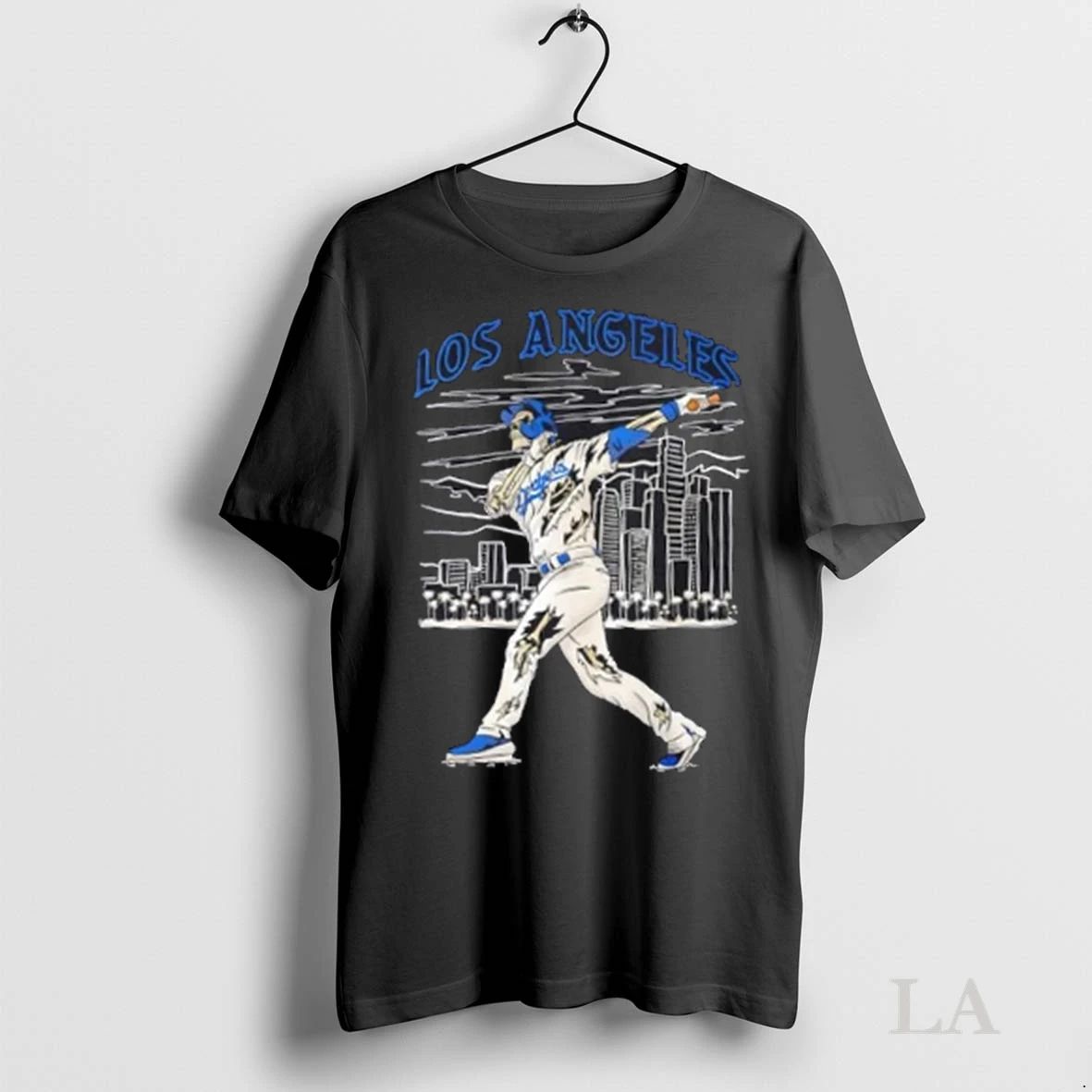 Original Los Angeles Dodgers Moon Shot Halloween Skeleton Unisex