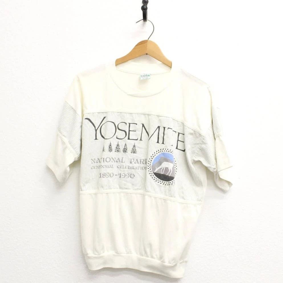 Vintage Yosemite National Park California Shirt Medium Unisex