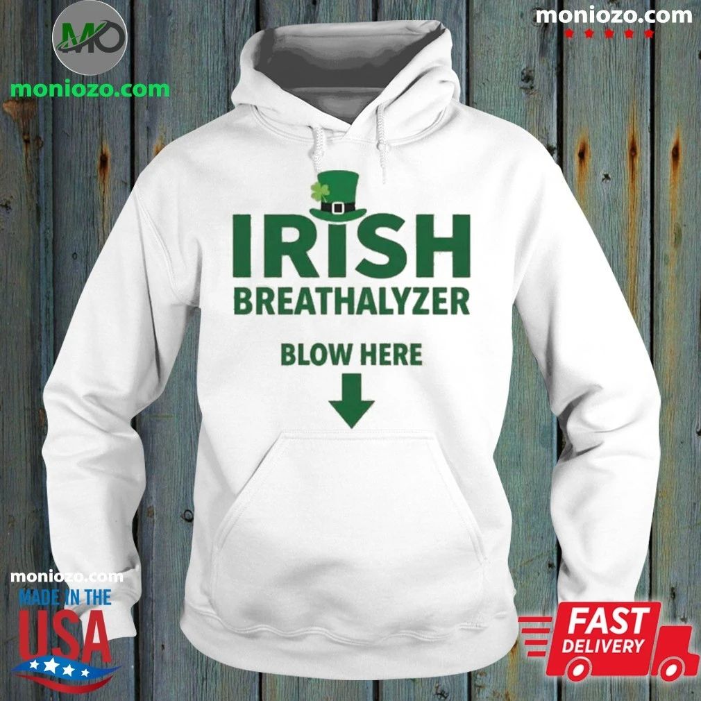 Original Irish Breathalyzer St Patrick’s Day Drinking Shirt Unisex