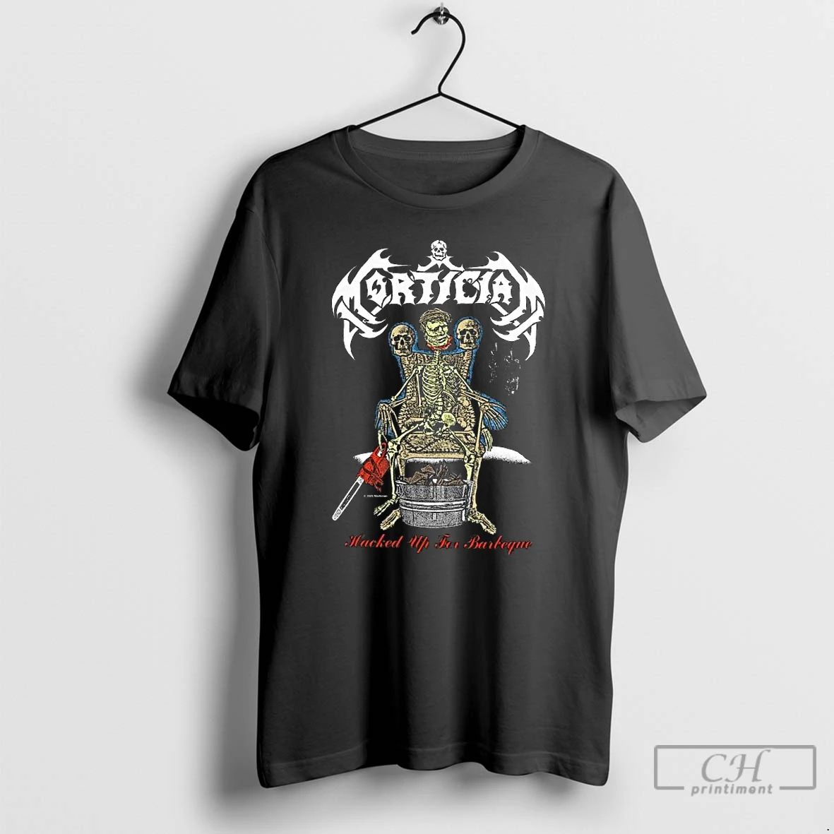Classic Mortician Hacked Up For Barbecue Long Sleve T Shirts Unisex