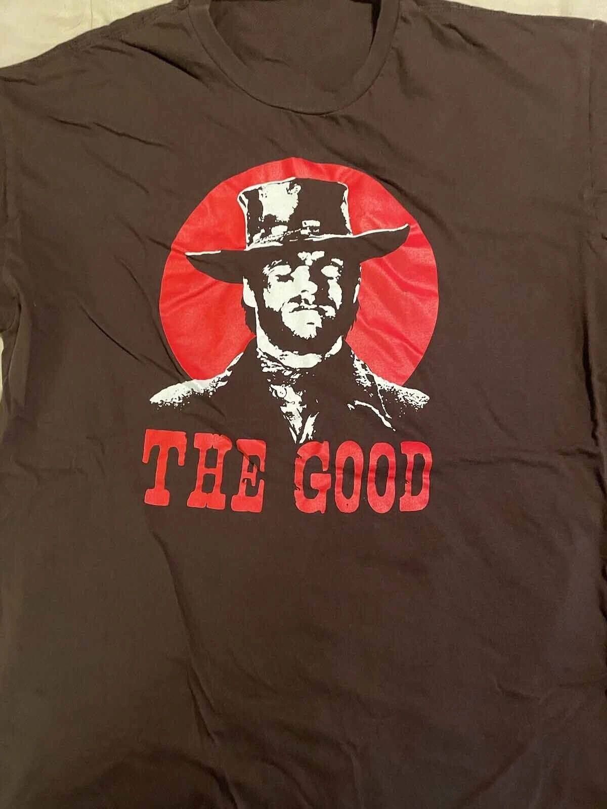 The Good Clint Eastwood Shirt Short Sleeve Black Mens Unisex S-5XL Unisex