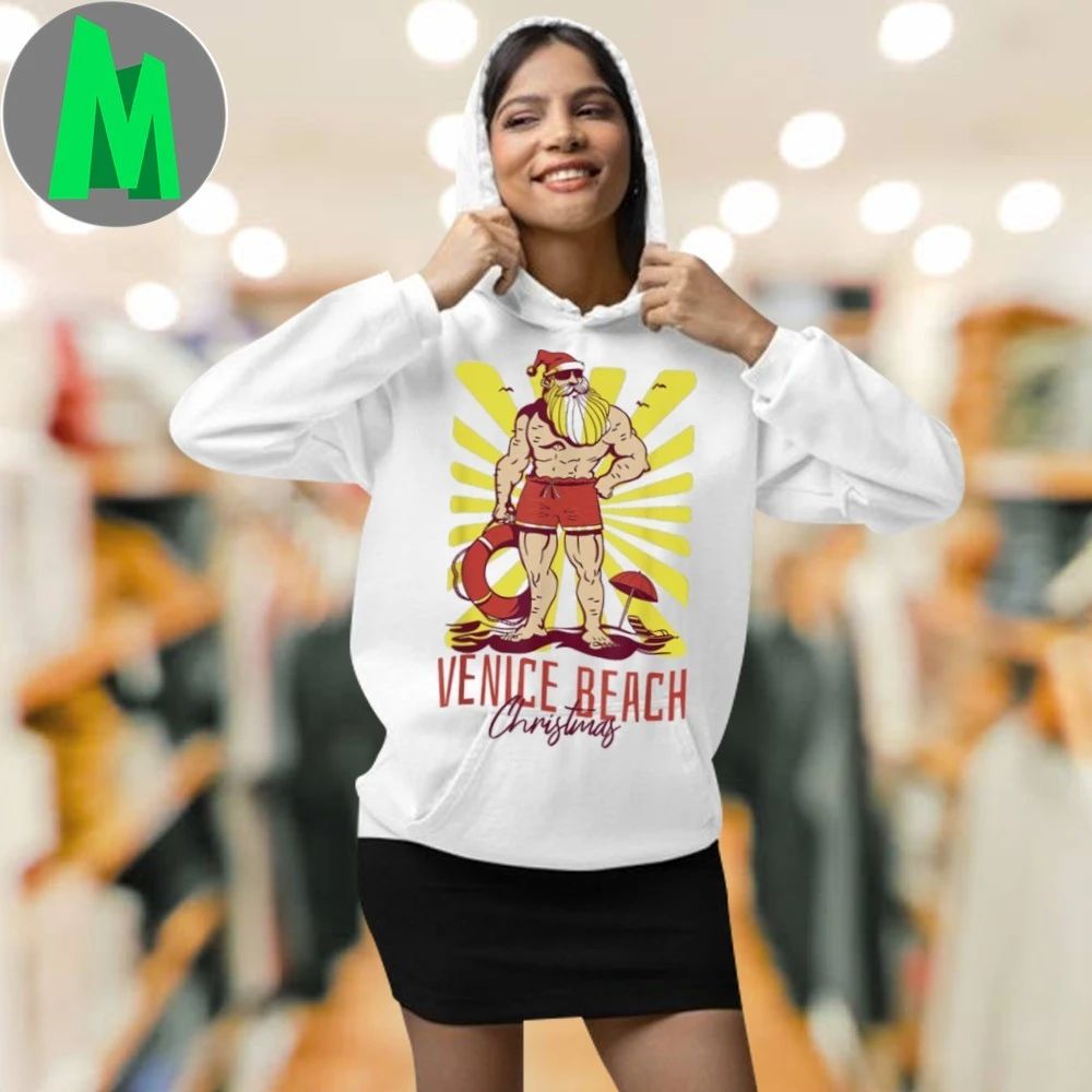 Venice Beach Christmas Lifeguard Shirt Unisex