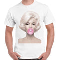 Marilyn Monroe Bubble Gum Funny Gift Present Retro Vintage Unisex T Shirt 1741 Unisex