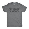 Mens Brother Periodic Table T shirt Nerdy Geeky Tee for Science Lovers Unisex