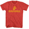 Marines - US Marines Few & Proud Logo Bright - Short Sleeve - Adult - Unisex