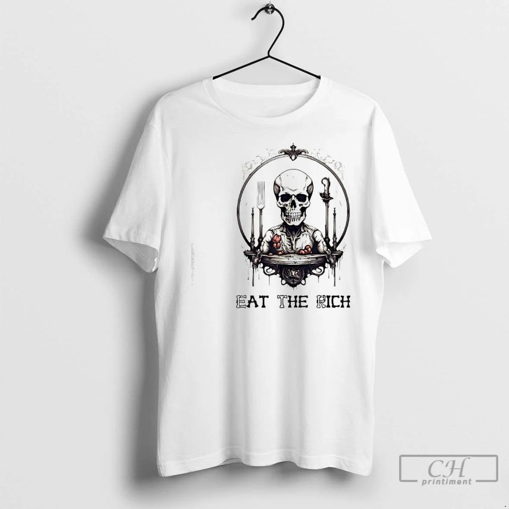 Classic Skeleton Eat The Rich Unisex