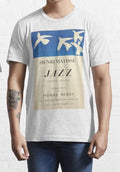 Matisse Exposition Poster T shirt - Retro - %100 Premium Cotton Unisex