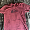90s Quiksilver Adult S Maroon T Shirt Unisex