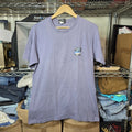 Vintage Speedo Graphic 2003 Beach Car Surf Tee Purple Size L Unisex