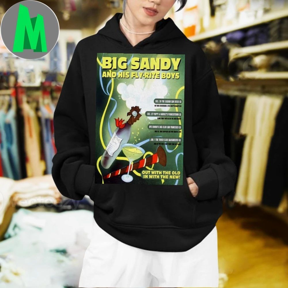 Big Sandy Dec 31 2025 NYE San Francisco CA Poster Shirt Unisex