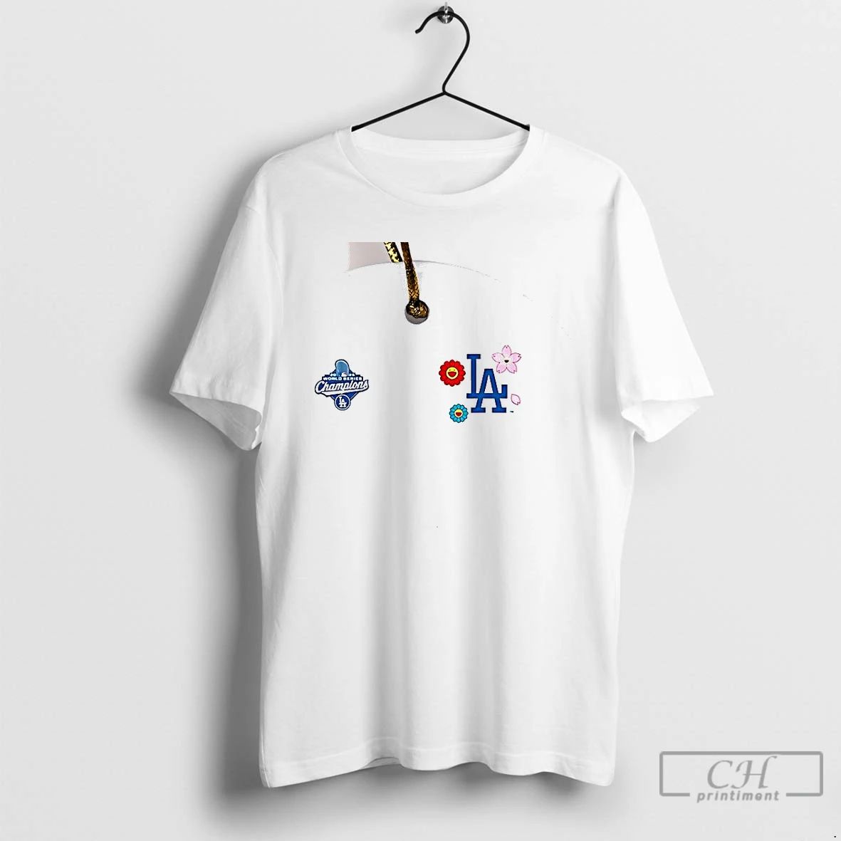 Premium Takashi Murakami Los Angeles Dodgers Two Sided Mugs And T Shirts Unisex