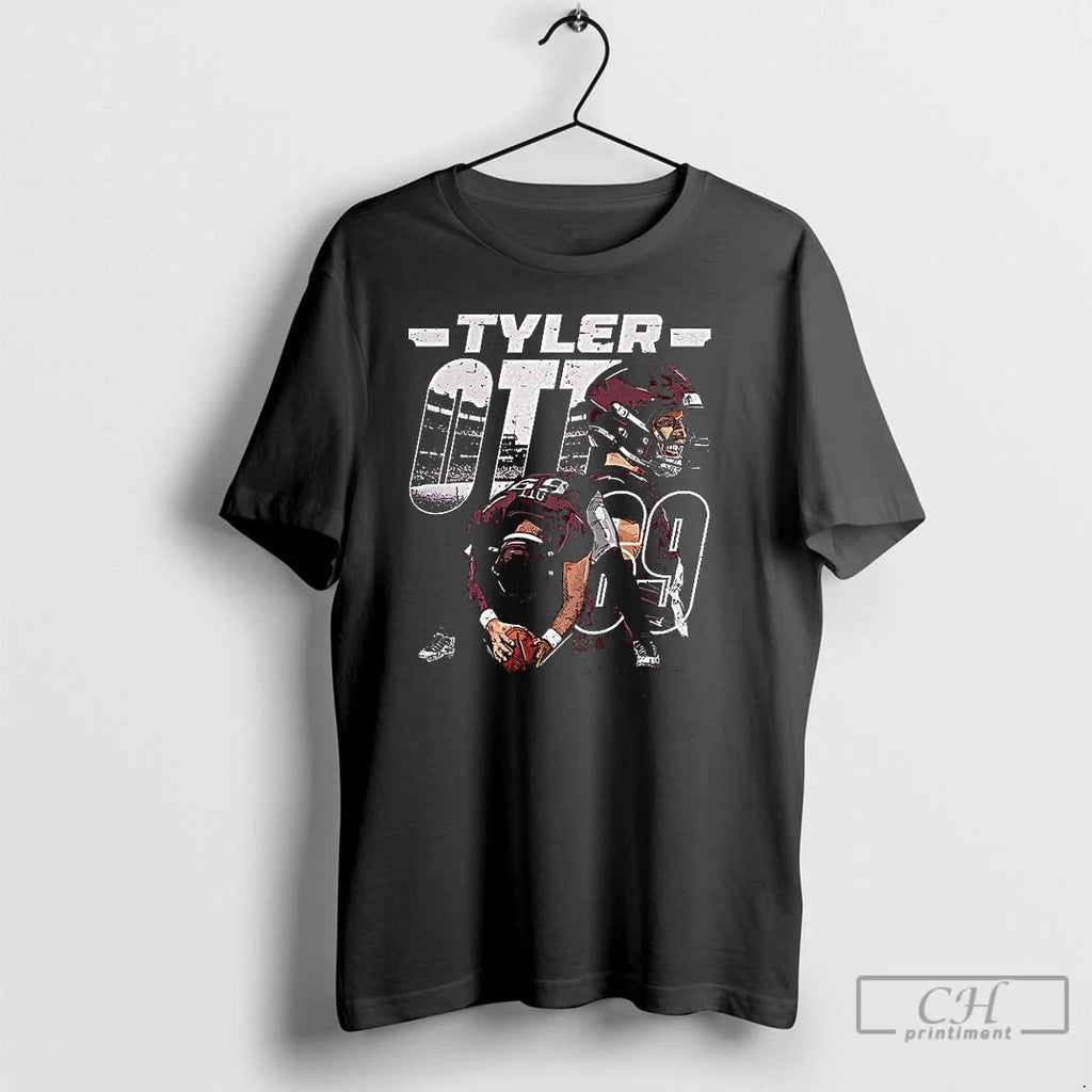 Classic Tyler Ott Washington Commanders Football Player Name And Number 69 T Shirts Unisex