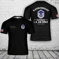 Custom Name Master Sergeant Retired Air Force Military Retirement 3D Unisex