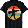 Surfer Silhouette Retro Surfing Unisex