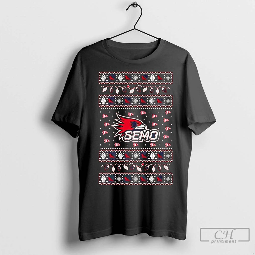 Premium Southeast Missouri State Redhawks Ugly Christmas Light Unisex