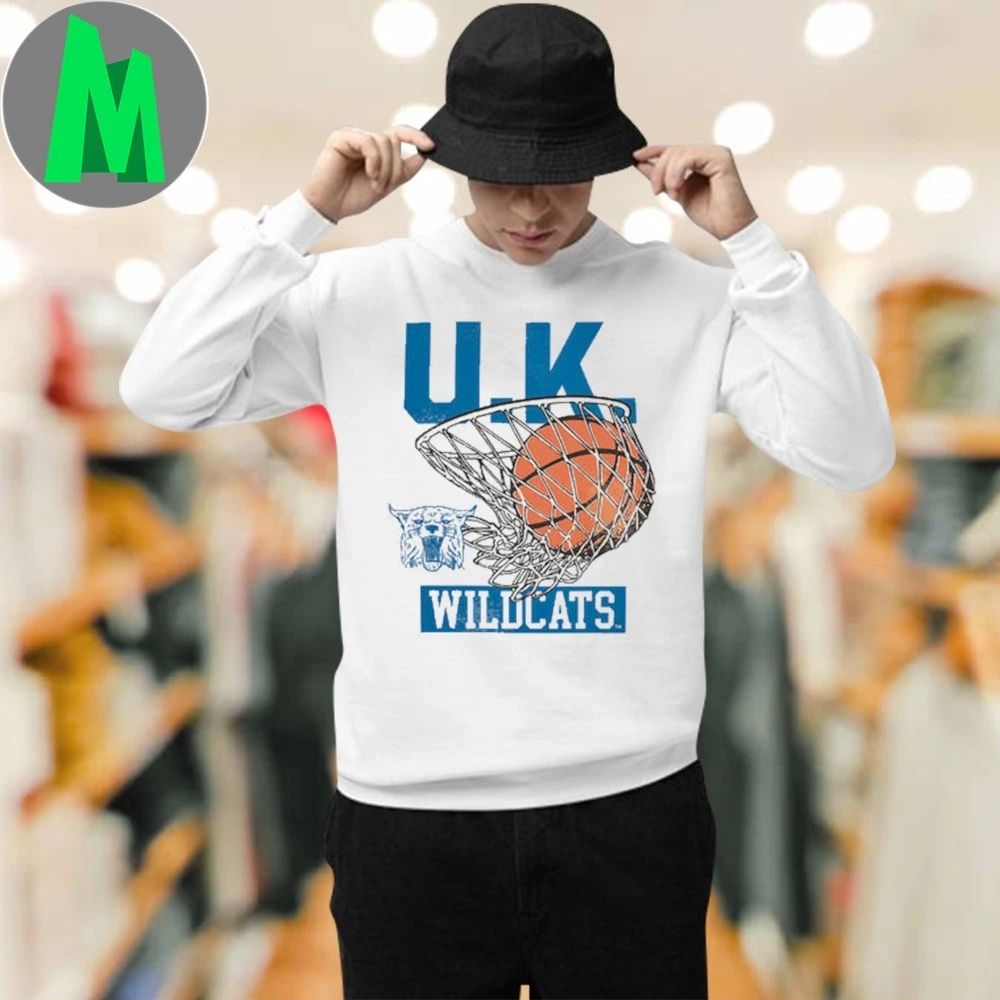 Kentucky Wildcats Hoops Heritage Logo Shirt Unisex