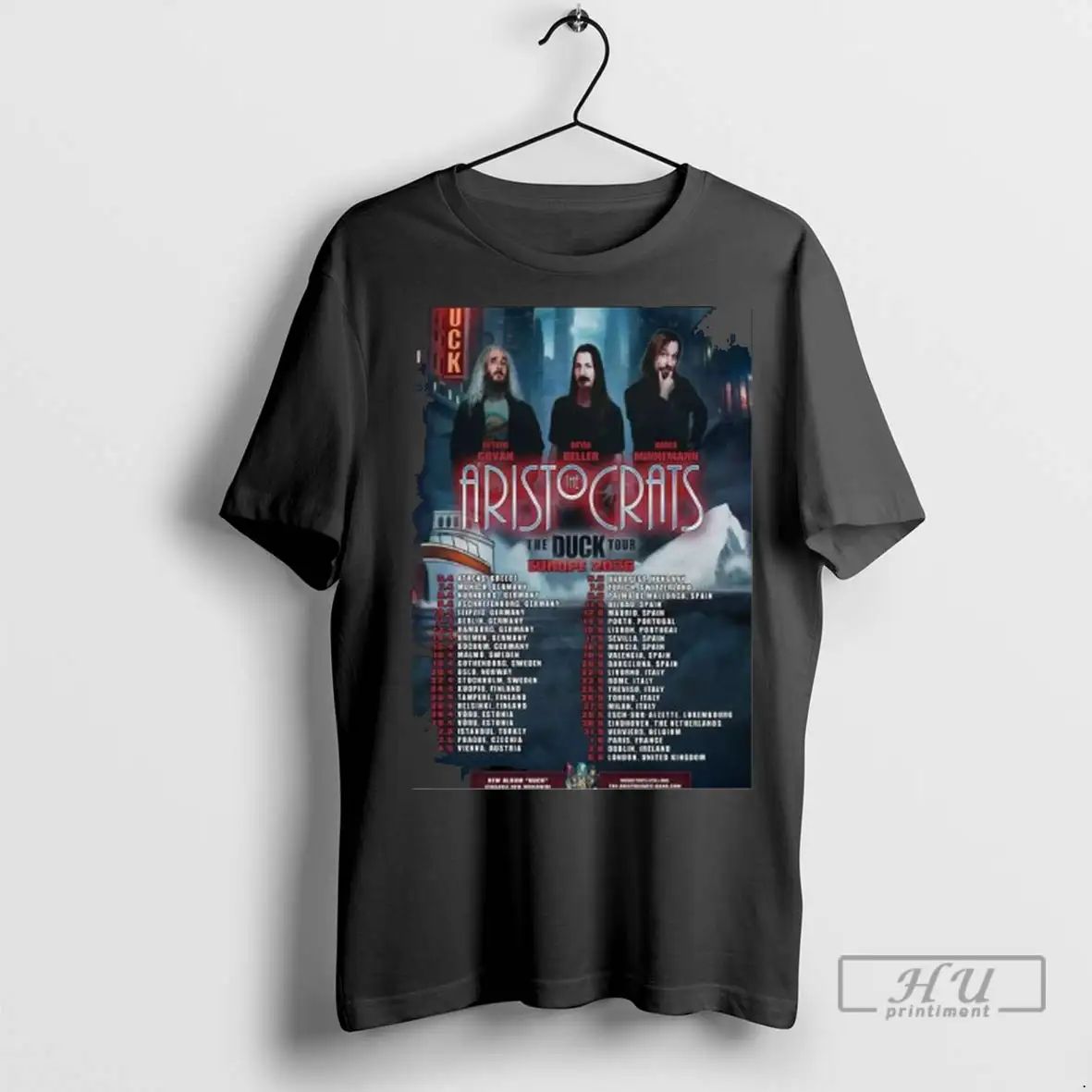 Trending The Aristocrats The Duck Tour Europe 2026 Long Sleve T Shirts Unisex