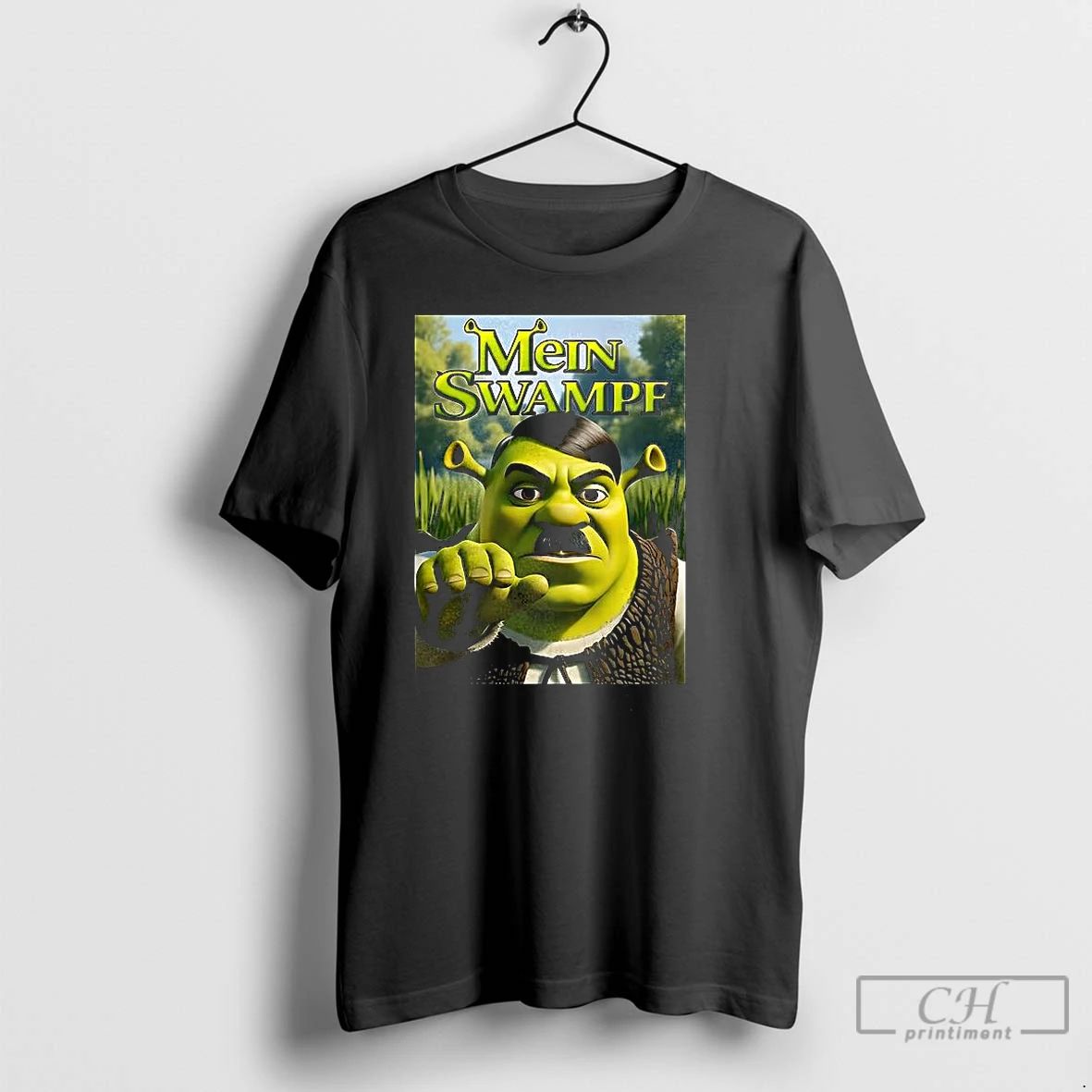 Classic Mein Swampf X Shrek T Shirts Unisex
