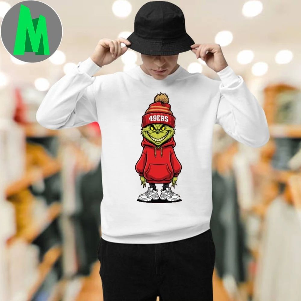 Original Grinch Support 49ers football Unisex