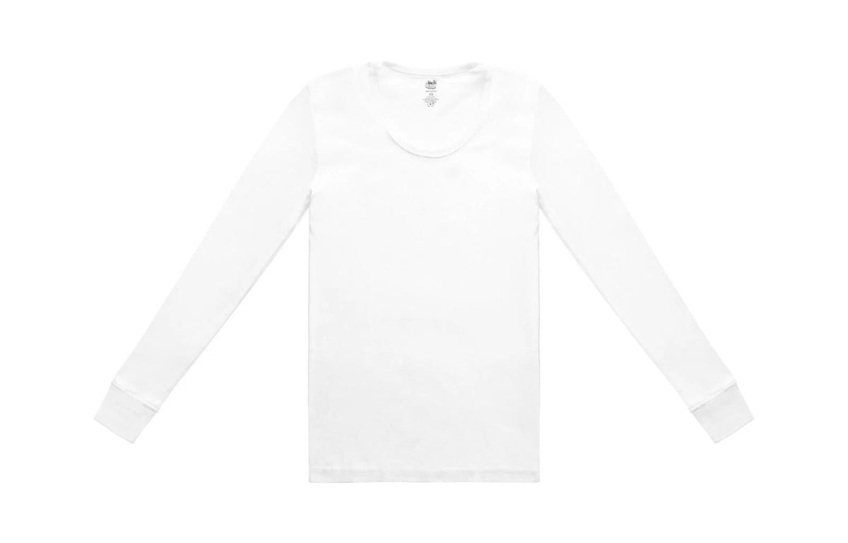 Jack & Jill Soft 100% Cotton Men's Thermal Undershirt White Unisex