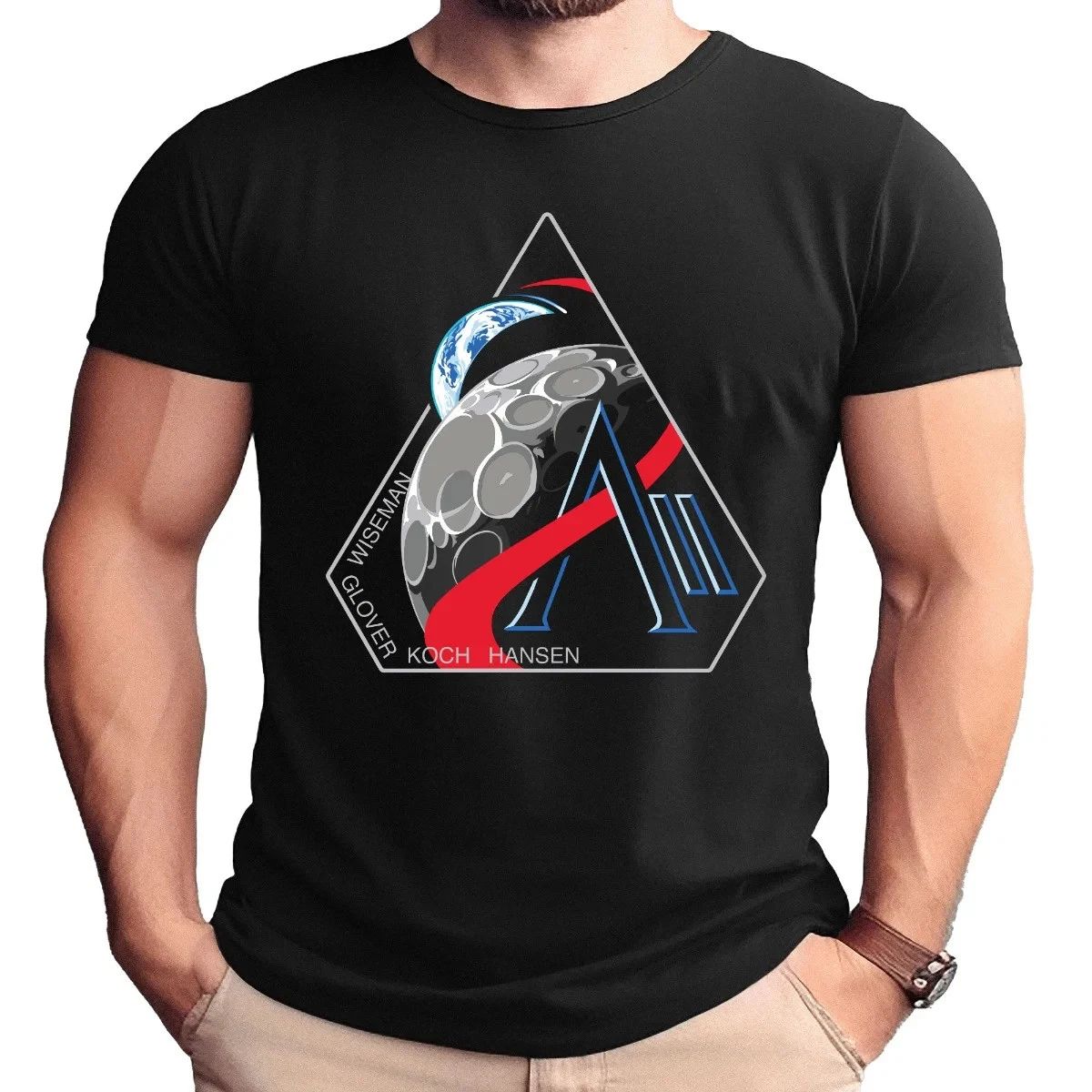 Artemis 2 Mission Logo Adult Shirt Unisex
