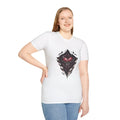 Cracked Heart Chest Break Dark Fantasy Gothic Symbol Unisex Softstyle Unisex