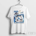 Premium 2025 World Series Champions Team Player Los Angeles Dodgers T Shirts Unisex